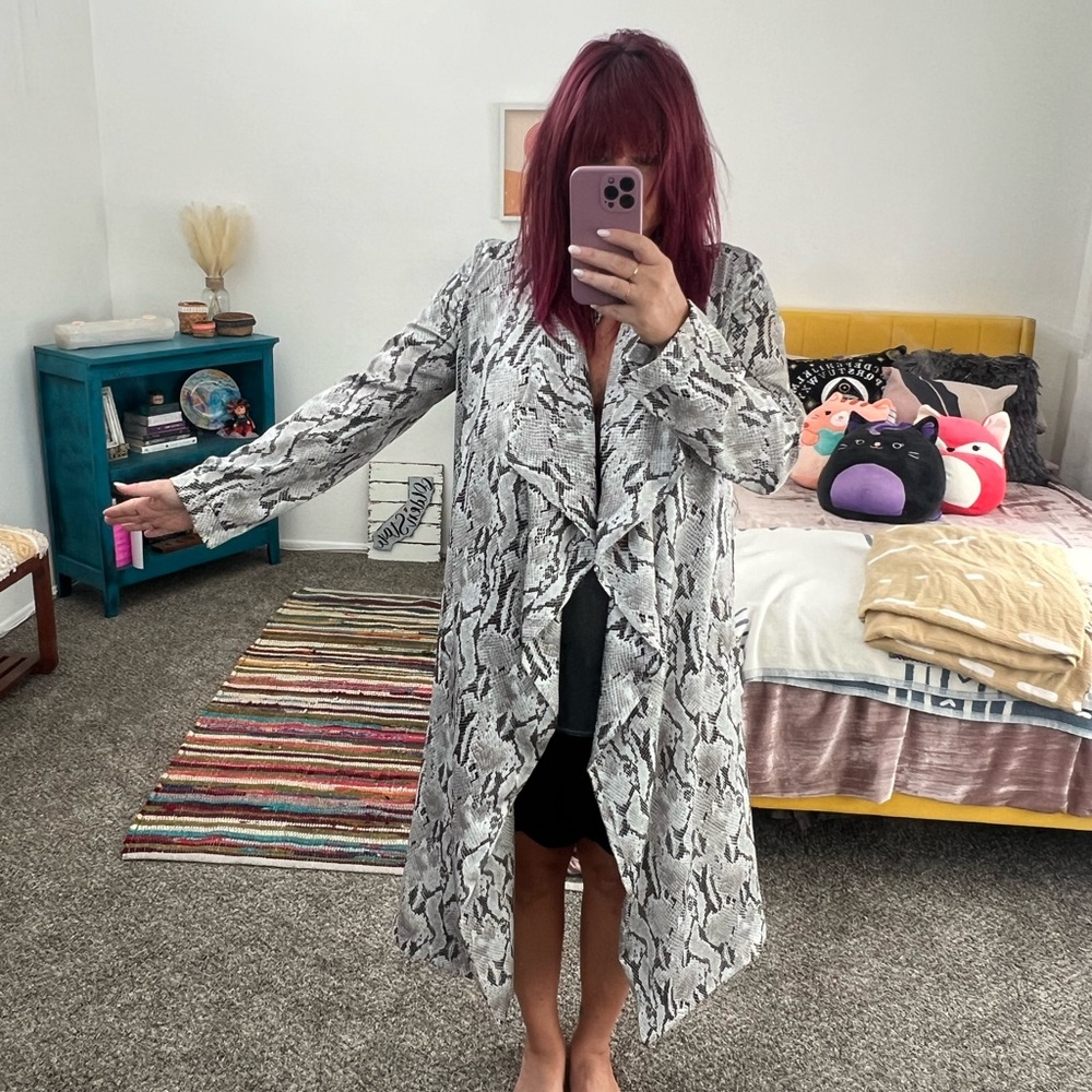 Express Snakeskin Jacket - Picture 2 of 6
